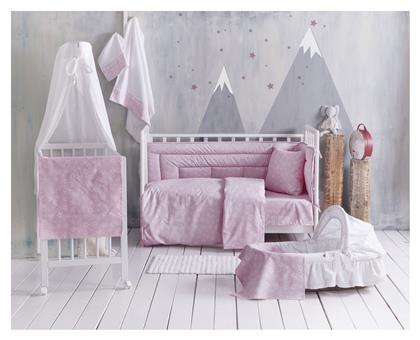 Rythmos Βρεφική Παπλωματοθήκη Σετ Bright 110x160cm Baby Pink