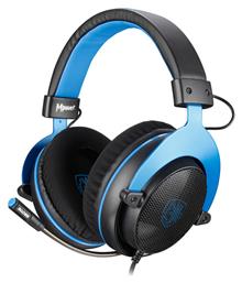 Sades Mpower Over Ear Gaming Headset με σύνδεση 3.5mm Μπλε