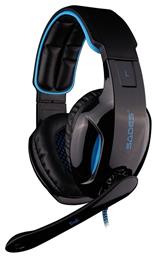 Sades Snuk Over Ear Gaming Headset με σύνδεση USB Μπλε