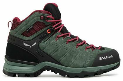 Salewa Alp Mate Mid Γυναικεία Ορειβατικά Μποτάκια Αδιάβροχα Πράσινα