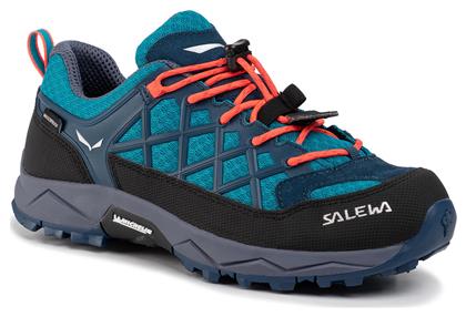 Salewa Παιδικά Παπούτσια Πεζοπορίας Jr Wildfire Αδιάβροχα Μπλε