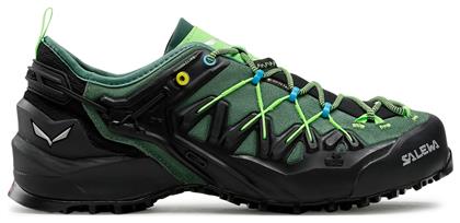 Salewa Wildfire Edge GTX Ανδρικά Χαμηλά Ορειβατικά Παπούτσια Πράσινα Αδιάβροχα με Μεβράνη Gore-Tex από το MybrandShoes