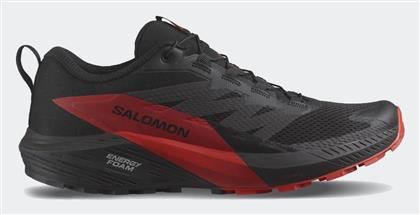 Salomon Sense Ride 5 Ανδρικά Αθλητικά Παπούτσια Trail Running Black / Fiery Red από το Plus4u