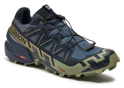 Salomon Speedcross 6 Gore-tex Ανδρικά Αθλητικά Παπούτσια Trail Running Grisaille / Carbon / Tea από το Mustshoes