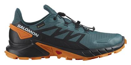 Salomon Supercross 4 GTX Stargazer Ανδρικά Αθλητικά Παπούτσια Trail Running Πράσινα Αδιάβροχα με Μεμβράνη Gore-Tex