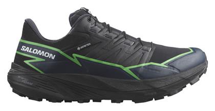 Salomon Thundercross Ανδρικά Ορειβατικά Παπούτσια Αδιάβροχα με Μεμβράνη Gore-Tex Μαύρα