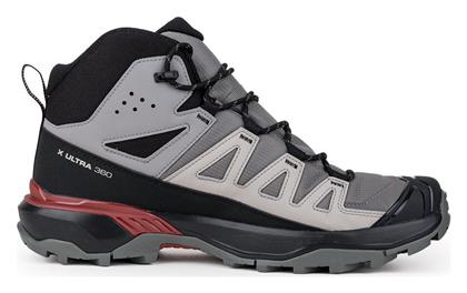 Salomon X Ultra 360 Mid GTX Ανδρικά Ορειβατικά Gore-Tex Γκρι