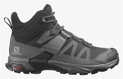 Salomon X Ultra 4 Ανδρικά Ορειβατικά Μποτάκια Αδιάβροχα με Μεμβράνη Gore-Tex Γκρι από το MybrandShoes