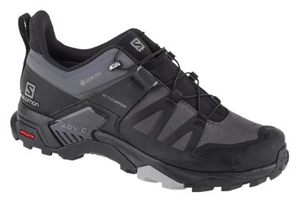 Salomon X Ultra 4 GTX Ανδρικά Ορειβατικά Παπούτσια Αδιάβροχα με Μεμβράνη Gore-Tex Γκρι από το MybrandShoes