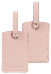 Samsonite Ετικέτα Βαλίτσας Luggage Tag x2 Pale Rose Pink