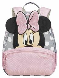 Samsonite Minnie S Glitter Σχολική Τσάντα Πλάτης Νηπιαγωγείου σε Γκρι χρώμα