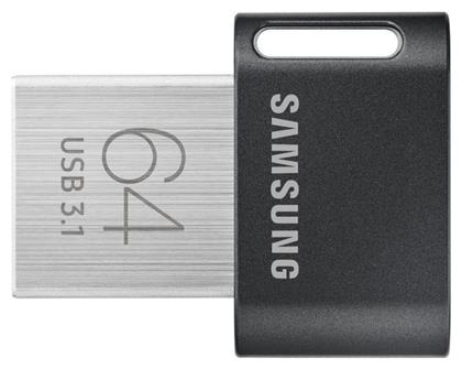 Samsung Fit Plus 64GB USB 3.1 Μαύρο