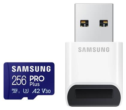 Samsung Pro Plus (2023) microSDXC 256GB Class 10 U3 V30 A2 UHS-I