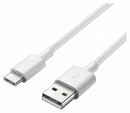 Samsung Regular USB 2.0 Cable USB-C male - USB-A male Λευκό 1.2m Bulk (EP-DG970BWE) από το Public