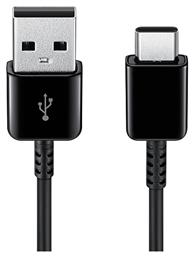 Samsung Regular USB 2.0 Cable USB-C male - USB-A male Μαύρο 1.5m (EP-DG930IBEGWW)