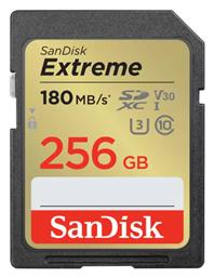 Sandisk Extreme SDXC 256GB Class 10 U3 V30 UHS-I από το e-shop