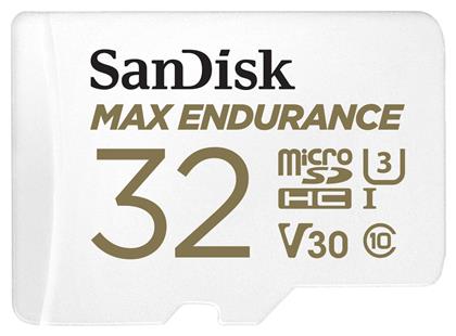 Sandisk Max Endurance microSDHC 32GB Class 10 U3 V30 UHS-I από το e-shop