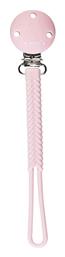 Saro Κλιπ Πιπίλας Braided Pink από το Spitishop