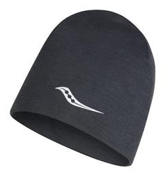 Saucony Beanie Unisex Σκούφος σε Μαύρο χρώμα