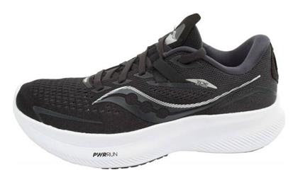 Saucony Ride 15 Γυναικεία Αθλητικά Παπούτσια Running Μαύρα