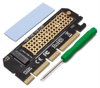 Savio Κάρτα PCIe σε M.2 NVMe M-Key