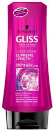 Schwarzkopf Gliss Supreme Length Conditioner Αναδόμησης/θρέψης 200ml