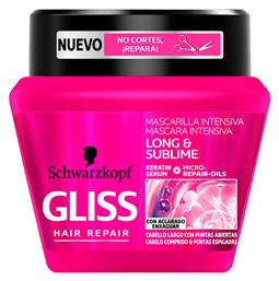 Schwarzkopf Μάσκα Μαλλιών Gliss Hair Repair Long & Sublime για Επανόρθωση 300ml