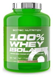 Scitec Nutrition 100% Whey Isolate Drink Powder with Added Amino Acids Πρωτεΐνη Ορού Γάλακτος Χωρίς Γλουτένη με Γεύση Cookies & Cream 2kg