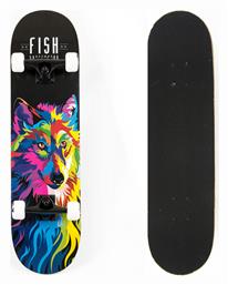 SCK Skateboard 31 Wolf Complete Shortboard Πολύχρωμο από το Public