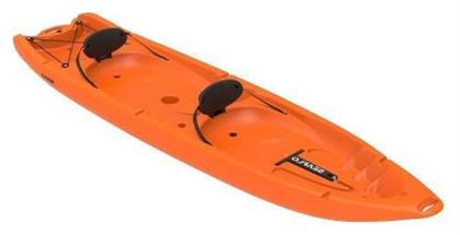 Seaflo SF-4001 SF4001.021U Πλαστικό Kayak Θαλάσσης 2 Ατόμων Πορτοκαλί