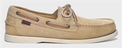 Sebago Portland Ανδρικά Boat Shoes σε Μπεζ Χρώμα