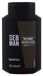 Sebastian Professional Seb Man The Purist Σαμπουάν κατά της Ξηροδερμίας για Κανονικά Μαλλιά 250ml