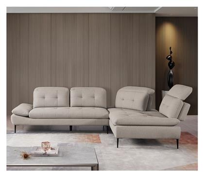 Selby Γωνιακός 303x224x106εκ. Μπεζ