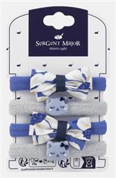 Sergent Major Σετ Παιδικά Λαστιχάκια Μπλε 4τμχ