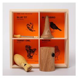 Σετ 4 Συλλεκτικές Σφυρίχτρες Ήχους Άγριων Πουλιών