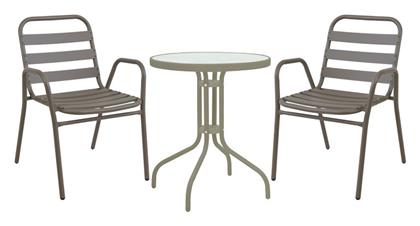 Σετ Τραπεζαρίας 3τμχ Σαμπανιζέ 130-000120