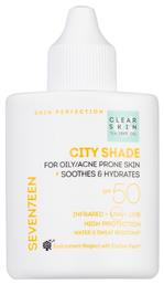 Seventeen City Shade Αντηλιακή Κρέμα Προσώπου SPF50 35ml από το Galerie De Beaute