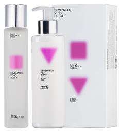 Seventeen Pink Juicy Body Silk 200ml & Eau de Toilette 50ml