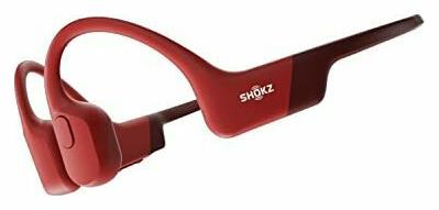 Shokz OpenRun Bone Conduction Bluetooth Handsfree Ακουστικά με Αντοχή στον Ιδρώτα Solar Red από το Zakcret Sports