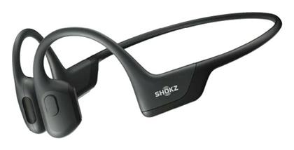 Shokz OpenRun Pro Bone Conduction Bluetooth Handsfree Ακουστικά με Αντοχή στον Ιδρώτα Μαύρα από το Zakcret Sports