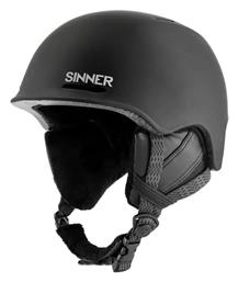 Sinner Fortune Κράνος για Σκι & Snowboard Matte Black