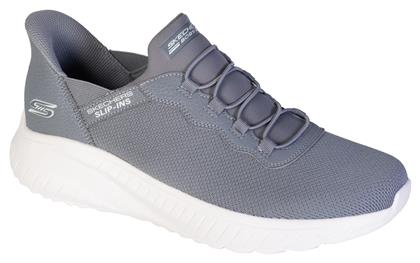 Skechers Bobs Sport Squad Chaos Ανδρικά Sneakers Γκρι