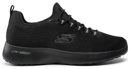 Skechers Dynamight Ανδρικά Αθλητικά Παπούτσια Running Μαύρα από το MybrandShoes