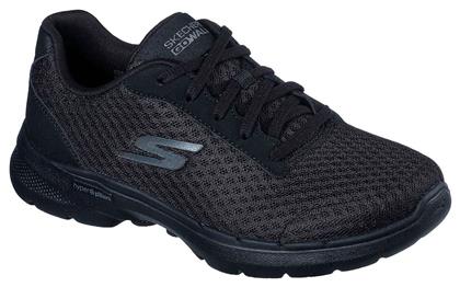 Skechers Go Walk 6 Iconic Vision Γυναικεία Sneakers Μαύρα