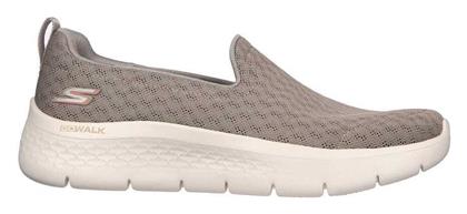 Skechers Go Walk Flex Ανατομικά Γυναικεία Slip-On Μπεζ