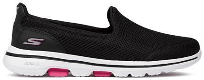 Skechers Gowalk 5 Γυναικεία Slip-On Μαύρα