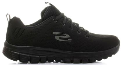 Skechers Graceful Get Connected Γυναικεία Running Μαύρα