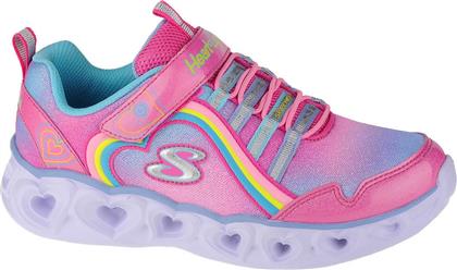 Skechers Heart Lights Rainbow Lux από το MybrandShoes