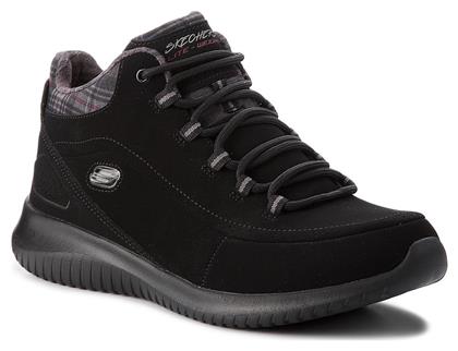 Skechers Just Chill Γυναικεία Μποτάκια Μαύρα