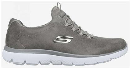 Skechers Oh So Smooth Γυναικεία Sneakers Καφέ